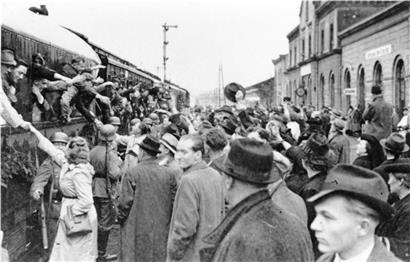 Erster Transport von zwangsrekrutierten Luxemburgern, 18.10.1942
