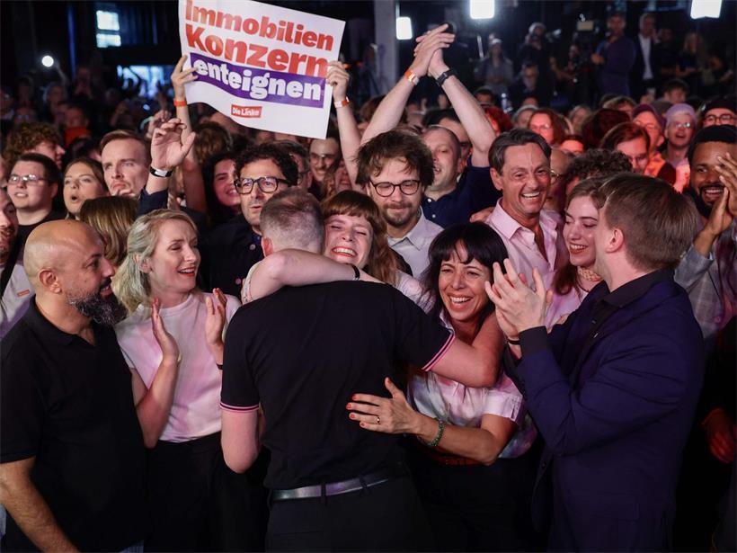 Erstmals hat die Linke am Sonntag eine Wahl zum Abgeordnetenhaus gewinnen können