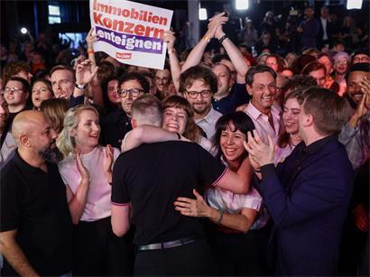 Erstmals hat die Linke am Sonntag eine Wahl zum Abgeordnetenhaus gewinnen können