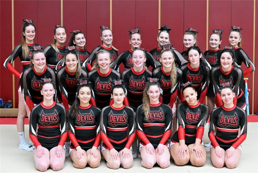 Erstmals ist Luxemburg durch die „Sweet Devils“ aus Esch bei einer Cheerleading-Weltmeisterschaft vertreten
