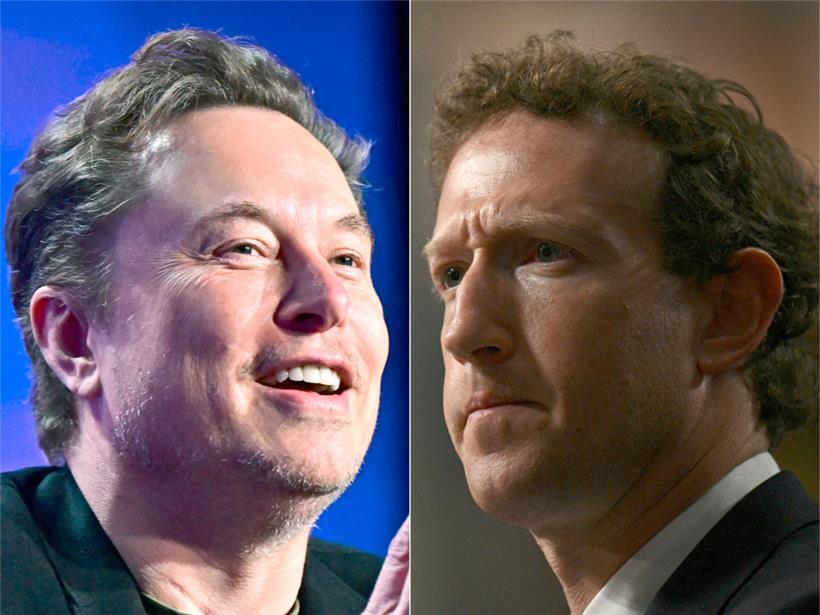 Es geht nur ums Geschäft: Elon Musk und Mark Zuckerberg dienen sich Donald Trump an

