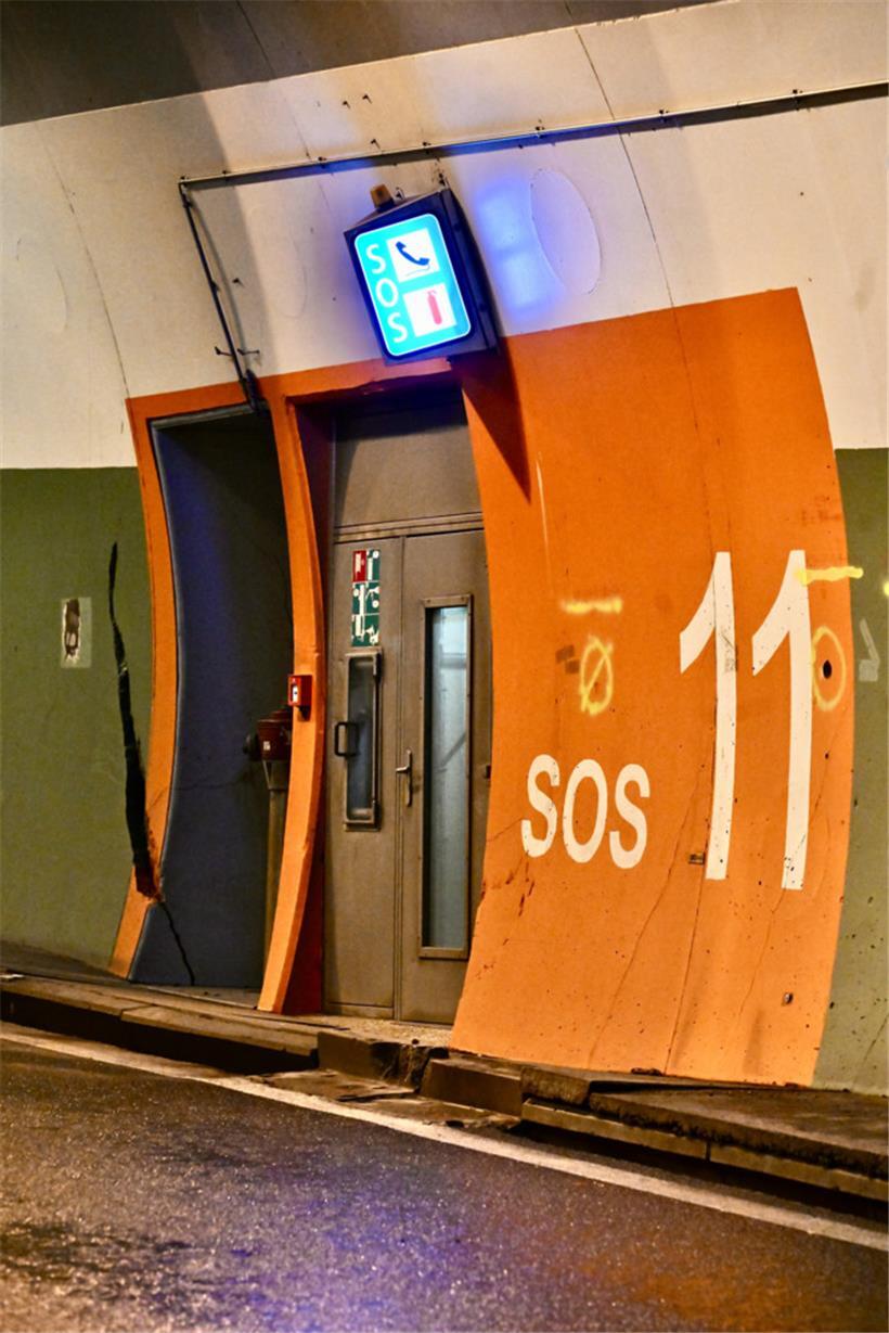 Es gibt elf SOS-Nischen