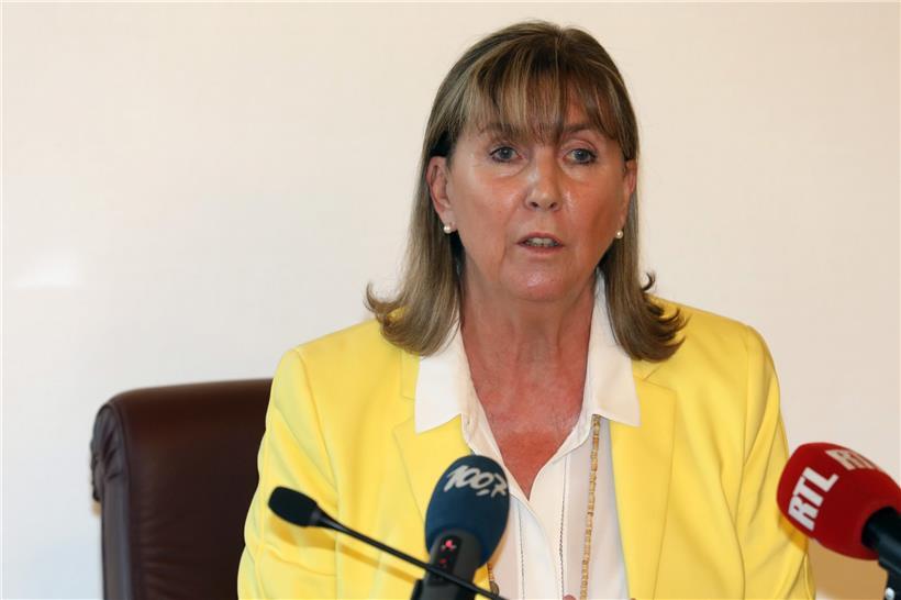 „Es ist immer schwer, etwas zu beweisen, das nicht passiert ist“ – Hauptstadtbürgermeisterin Lydie Polfer (DP) bei der Pressekonferenz am Montagnachmittag
