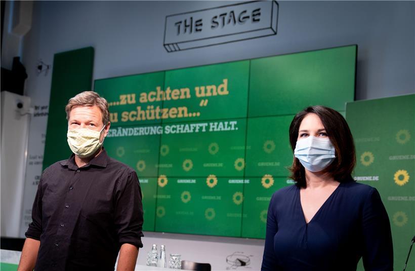 Es ist ungewiss, ob die deutschen Grünen Annalena Baerbock, Robert Habeck oder einen anderen als Kanzlerkandidaten aufstellen
