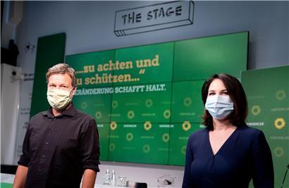 Es ist ungewiss, ob die deutschen Grünen Annalena Baerbock, Robert Habeck oder einen anderen als Kanzlerkandidaten aufstellen
