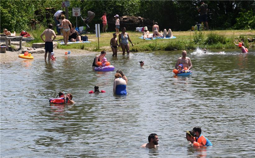 Es ist vorläufig vorbei mit dem Badespaß in Remerschen
