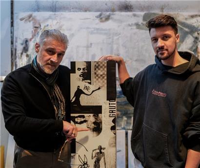 Es war eine logistische Distanz, die das Duo für ihr erstes Projekt zusammenbrachte
