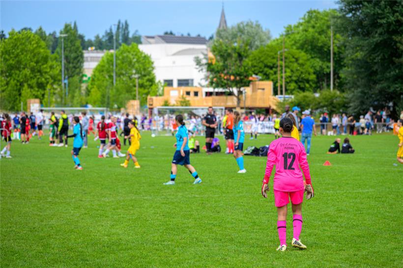 Es wimmelte von Fußballtalenten