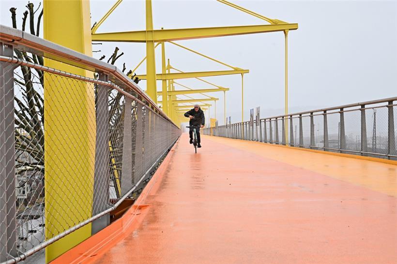 Esch und das Fahrrad, eine komplizierte Angelegenheit
