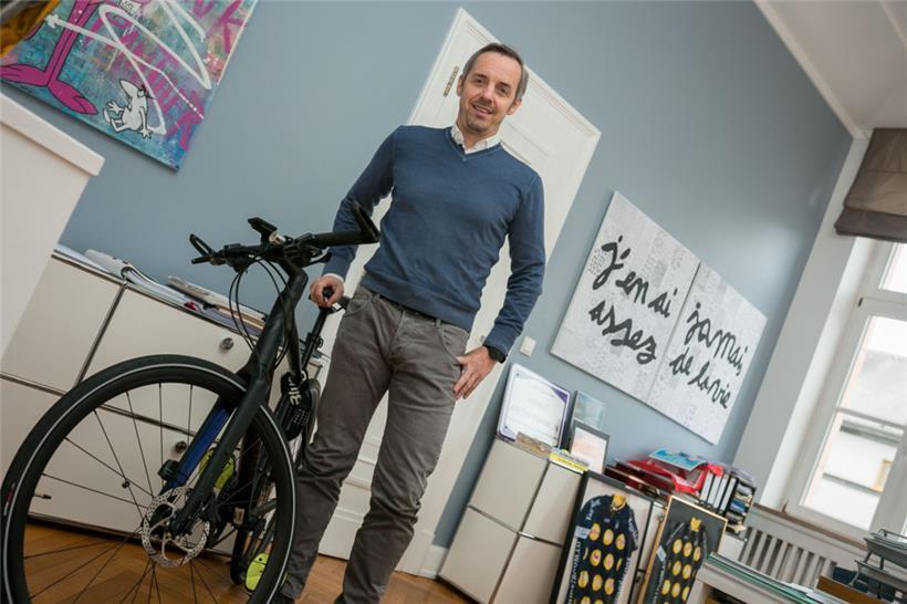 Eschs Bürgermeister Georges Mischo will auf die Karte Fahrrad setzen. Gleichzeitig sagt er, dass es ein langwieriger Prozess ist, seine Stadt fahrradfreundlicher zu gestalten.
