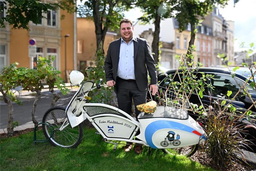 Eschs Mobilitätsschöffe Meris Sehovic
