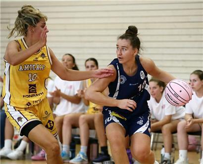 Esmeralda Skrijelj und Contern setzten sich in einem umkämpften Spiel gegen Steinsel durch
