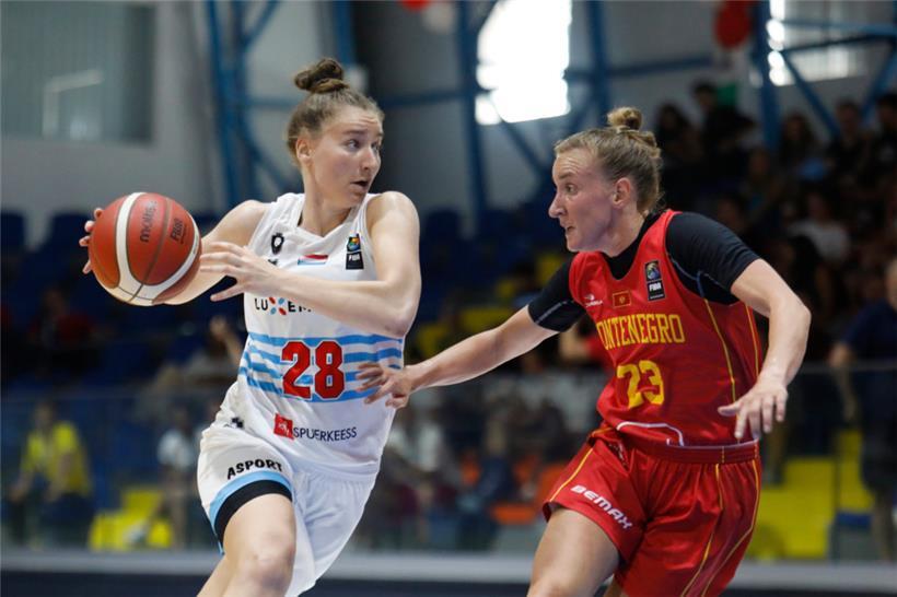 Esmeralda Skrijelj und das Damenteam bewegten sich während drei Vierteln mit dem...