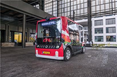 „Essai“ ist auf der Außenanzeige der Shuttles zu lesen, die aktuell durch Belval fahren. Denn das Projekt ist noch in der Versuchsphase. 
