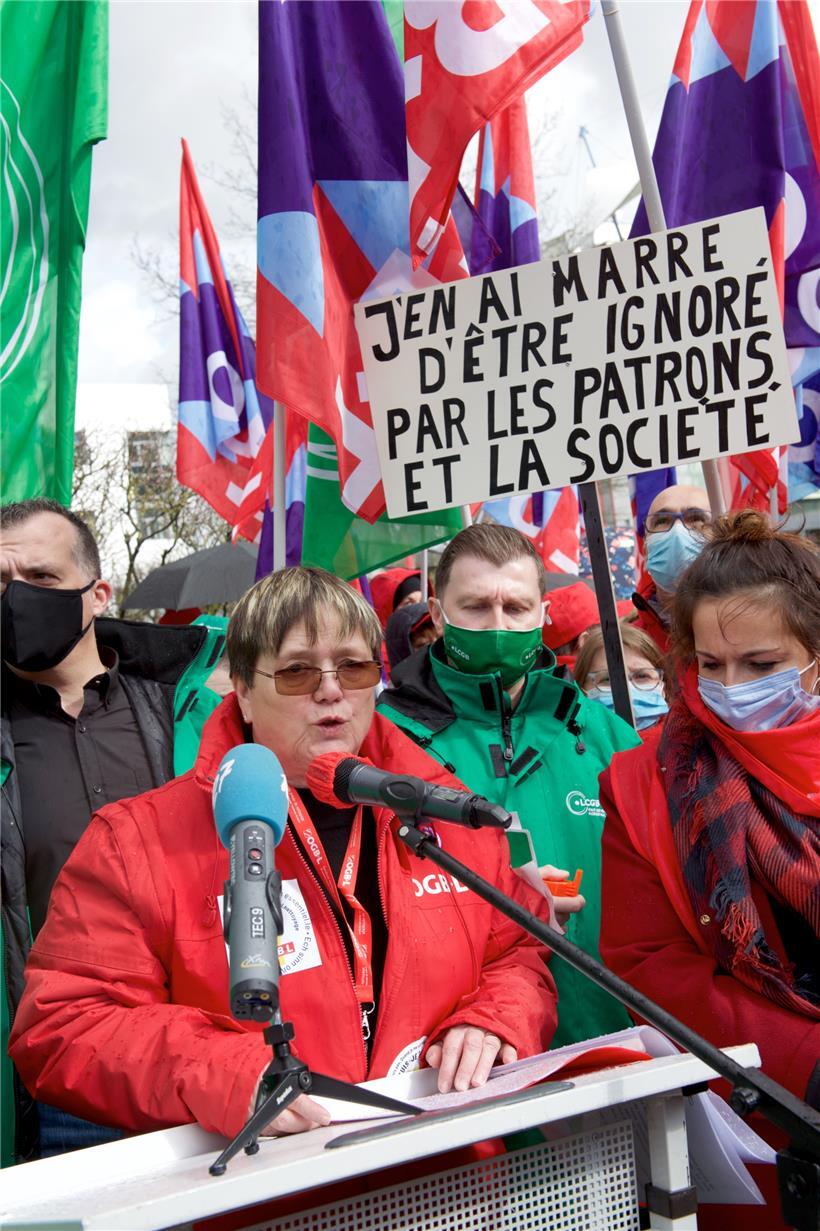 Estelle Winter (links) ist einer der Wortführerinnen des Protests.