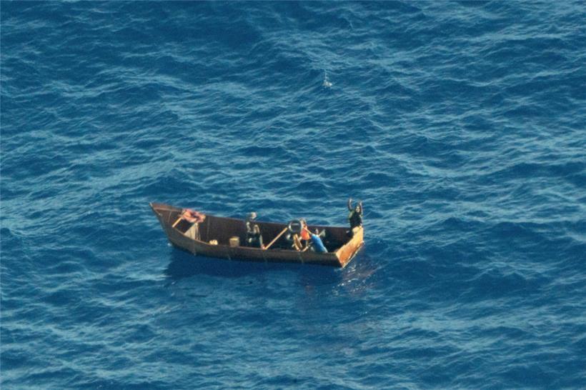 Etwa 40 Menschen sind nach UN-Angaben vor der Küste Lybiens ums Leben gekommen
