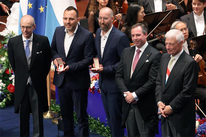 „Wie ein erster Geburtstag“ – Großherzog Guillaume hält Philharmonie-Rede Eugen Keller und Marko Sogen erhalten Auszeichnung für Zivilcourage bei feierlicher Ehrung mit weiteren Gästen