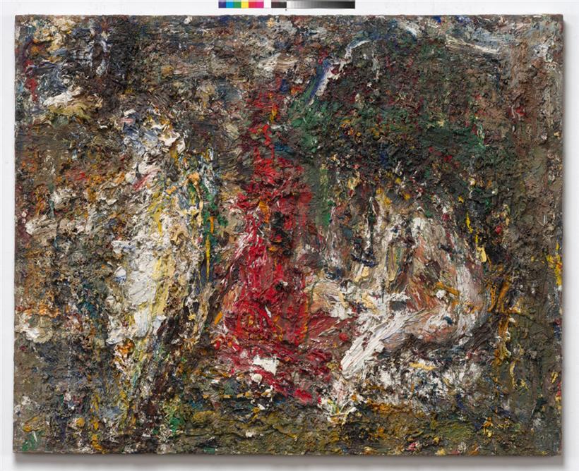 Eugène Leroy, D’après le Concert Champêtre, 1990-1992, Collection particulière, France
