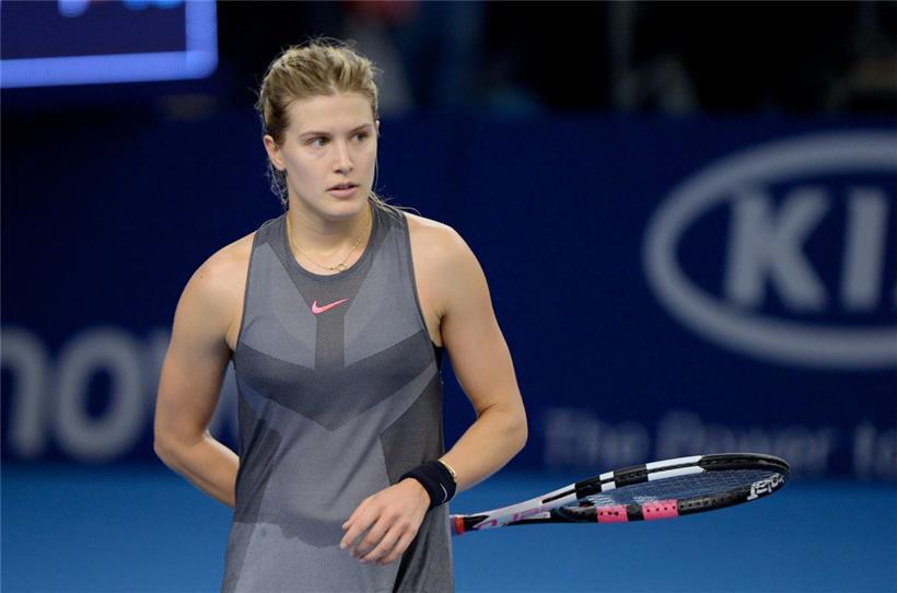Eugenie Bouchard schlug während ihrer Karriere mehrmals beim WTA-Turnier auf Kockelscheuer auf
