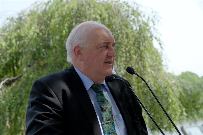 Europaabgeordneter und Laudator Charles Goerens: „Contre vents et marées hat Rog...