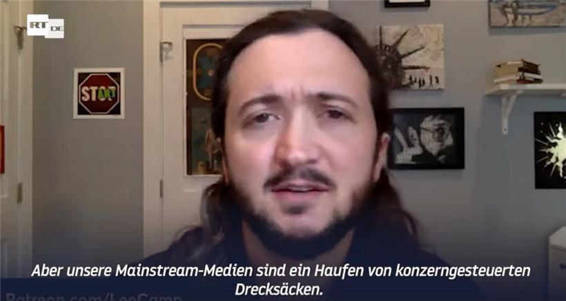 Ex-RT-Mitarbeiter Lee Camp: „Die US-Regierung will also gerade, dass noch mehr Menschen in der Ukraine sterben, weil sie will, dass es so weitergeht“
