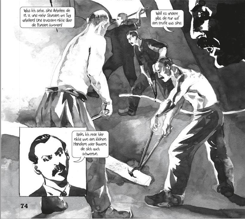 Extrait de „Schortgen – En Eisefrësser an der Chamber“ (éditions Guy Binsfeld)
