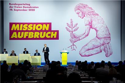 FDP-Chef Christian Lindner spricht beim Parteitag der Freien Demokraten in Berlin
