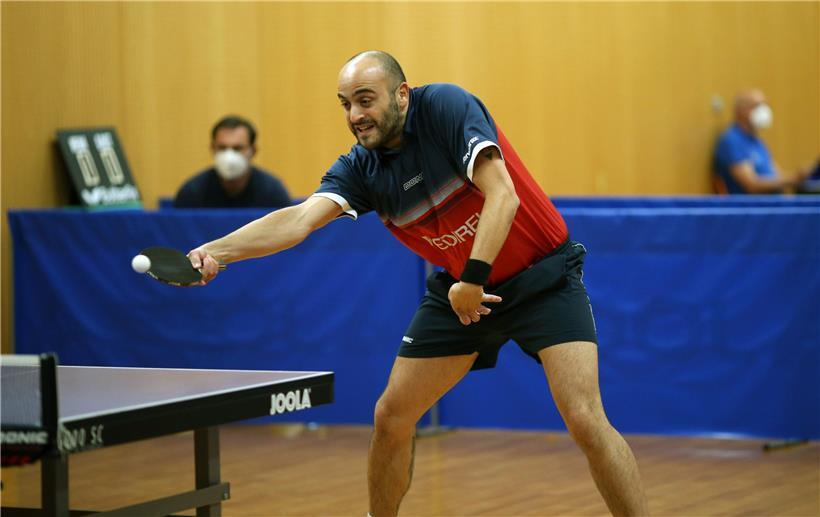 Fabio Santomauro verlor und gewann ein Spiel – am Ende reichte es für Düdelingen nur zu einem Unentschieden gegen Bridel
