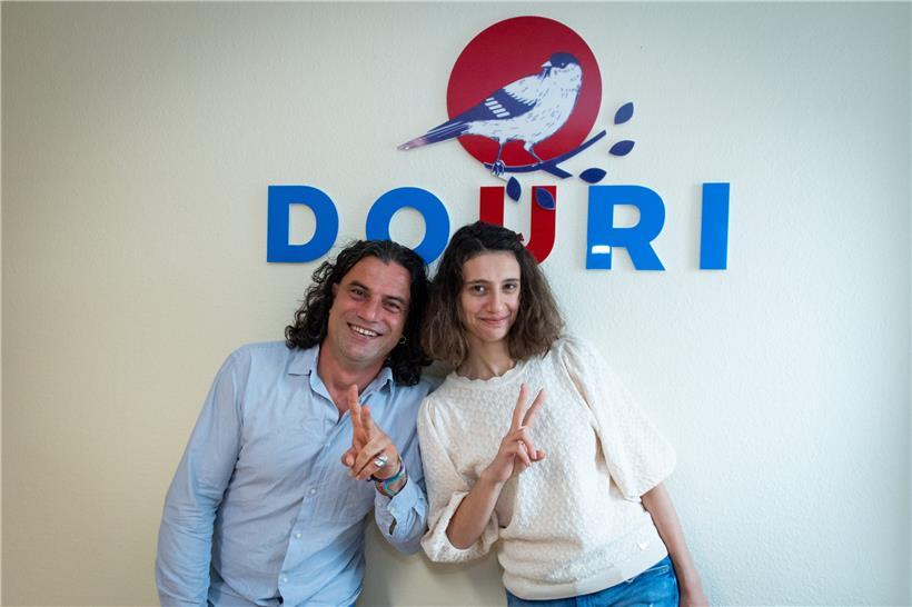 Fadi Jaafar und Yusra Amounah, Gründer von „Douri Asbl“
