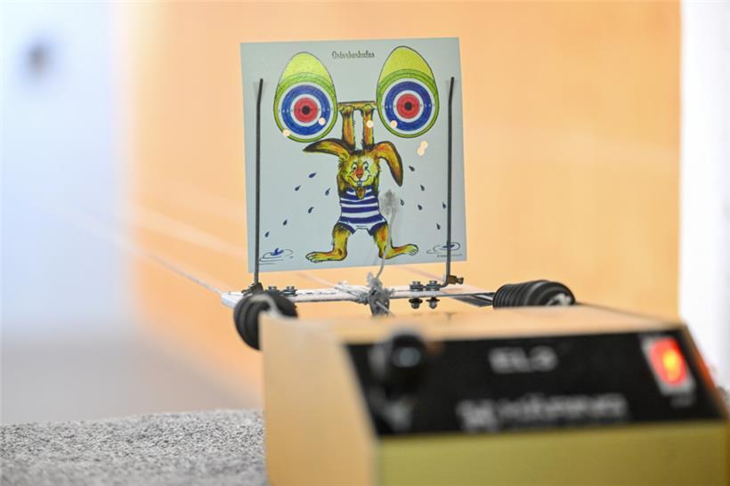 Falls sich jemand wundert, weshalb der Osterhase nicht kam: Er wurde getroffen!