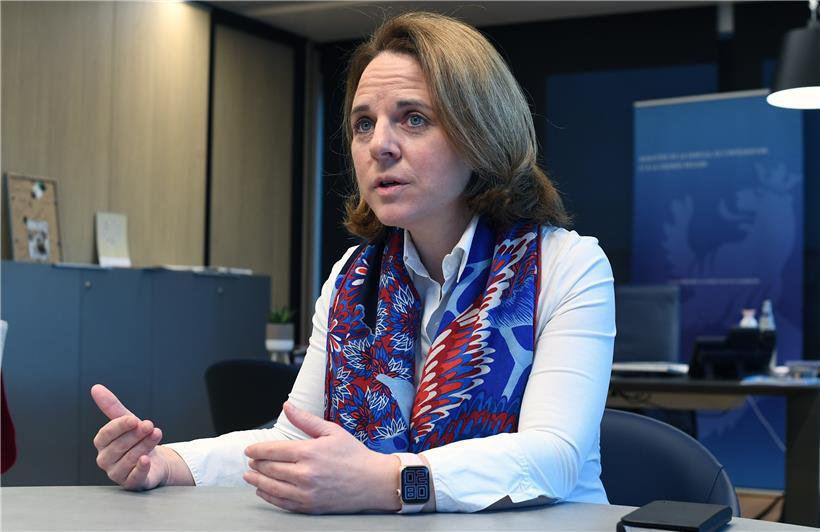 Familienministerin Corinne Cahen
