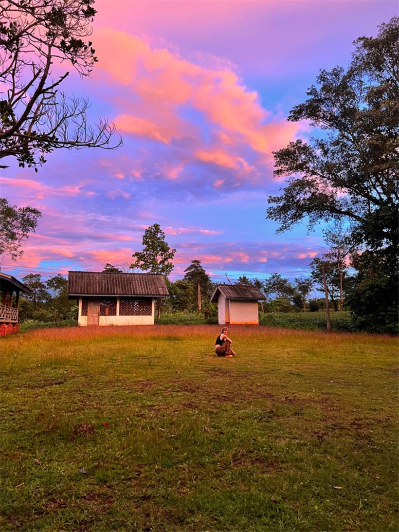 Fantastisches Farbenspiel auf dem Bolaven-Plateau
