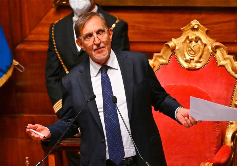 Faschismus-Nostalgiker Ignazio La Russa im italienischen Senat
