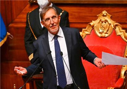 Faschismus-Nostalgiker Ignazio La Russa im italienischen Senat
