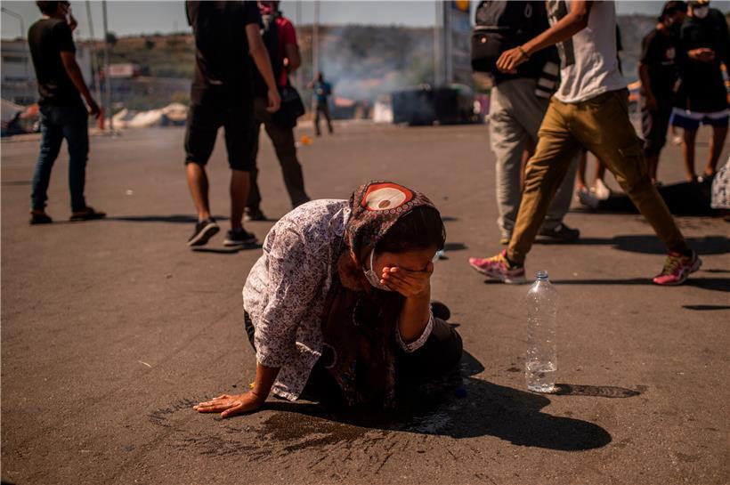 Fast alle wollen weg von der Insel Lesbos, doch Athen und viele Europäer bleiben hart
