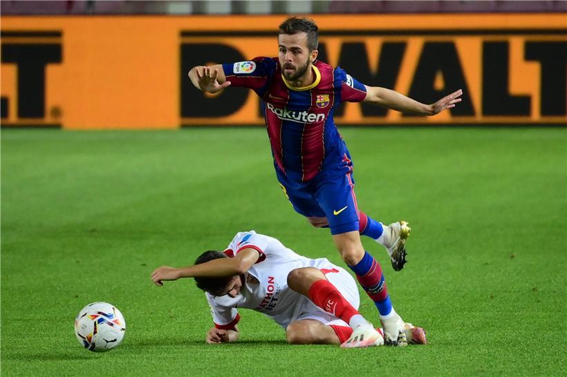 Fast keine Spielzeit: Miralem Pjanic wurde seit Ende Februar nur in den beiden letzten Ligaspielen für wenige Spielminuten eingewechselt
