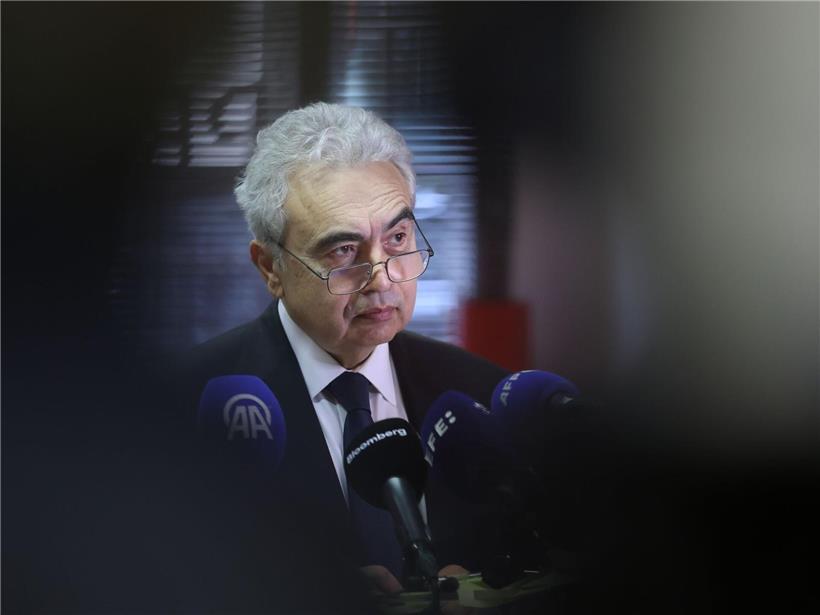 Fatih Birol, Exekutivdirektor der Internationalen Energieagentur, spricht auf einer Medienkonferenz zur Energiepolitik