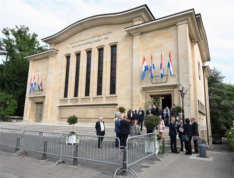Feierlichkeiten zum 70. Jahrestag der „neuen“ Synagoge