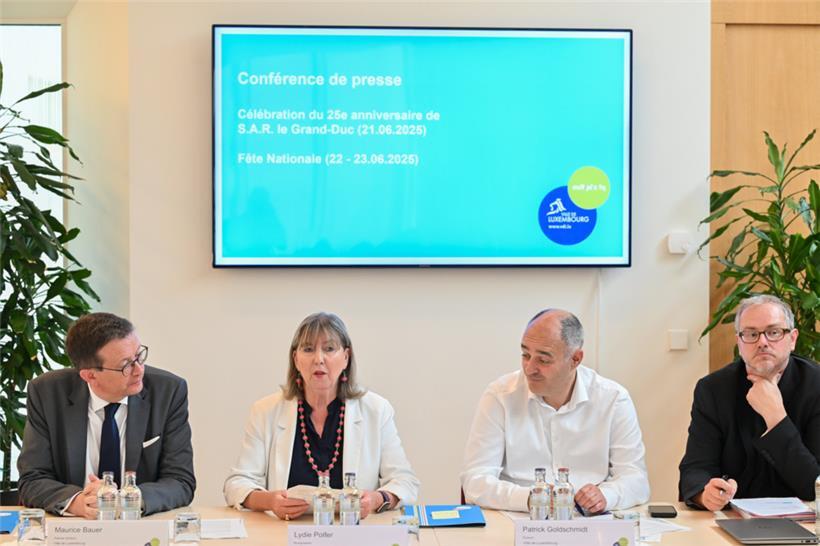 Feiern ohne Ende, sagt Bürgermeisterin Lydie Polfer im Hinblick auf das kommende Wochenende
