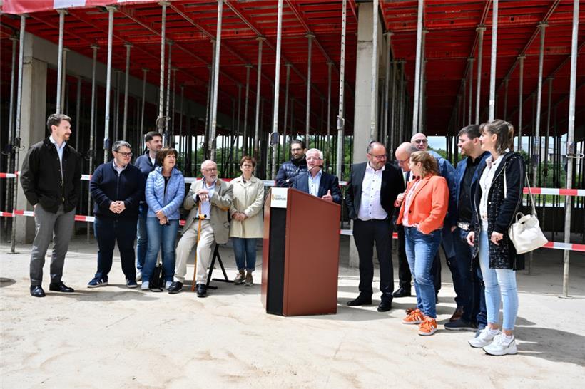 Feierstunde am vergangenen Freitag mit Bürgermeister Paul Weimerskirch und den Gemeinderatsmitgliedern 
