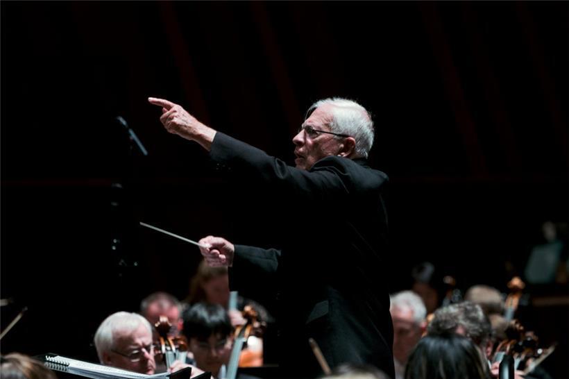 Feierte seinen 90. Geburtstag mit einem Konzert: der Dirigent Leopold Hager
