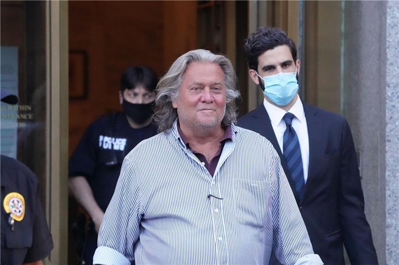 Fein raus: Stephen Bannon im August 2020
