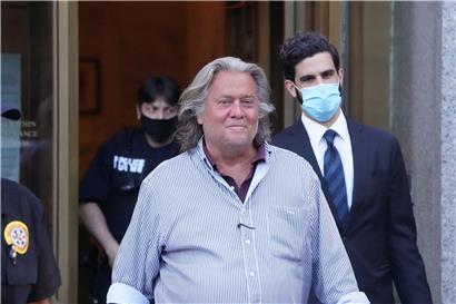 Fein raus: Stephen Bannon im August 2020
