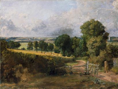 Fen Lane, East Bergholt (1817)
