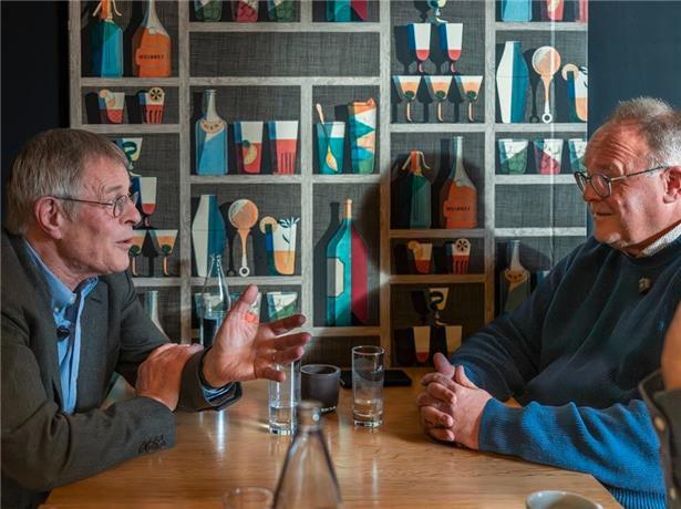 Fernand Boden und Romain Schneider sprachen über ihre Zeit als Weinbauminister
