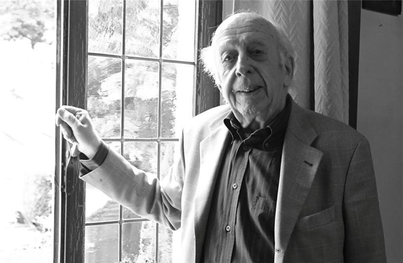 Fernand Fox anlässlich eines Interviews bei sich zu Hause im Rollingergrund, 2019
