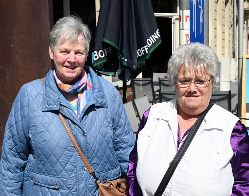 Fetti Knoch und Christiane Fritsch
