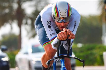 Filippo Ganna bleibt im Zeitfahren das Maß der Dinge
