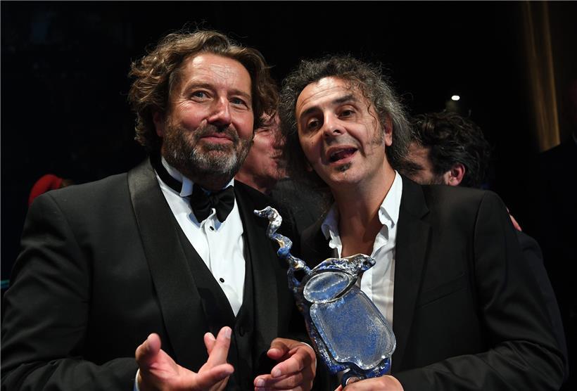 Film-Fund-Direktor Guy Daleiden und Donato Rotunno (Tarantula)
