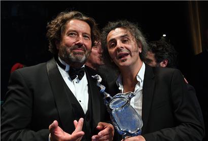 Film-Fund-Direktor Guy Daleiden und Donato Rotunno (Tarantula)

